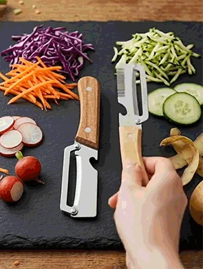 How to use peeler